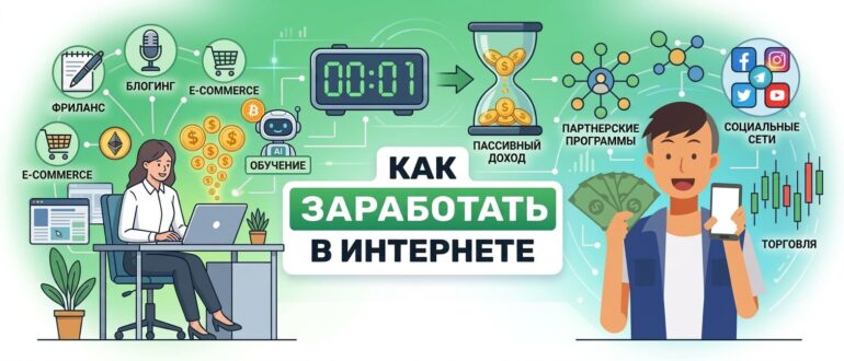 Как заработать в Интернете